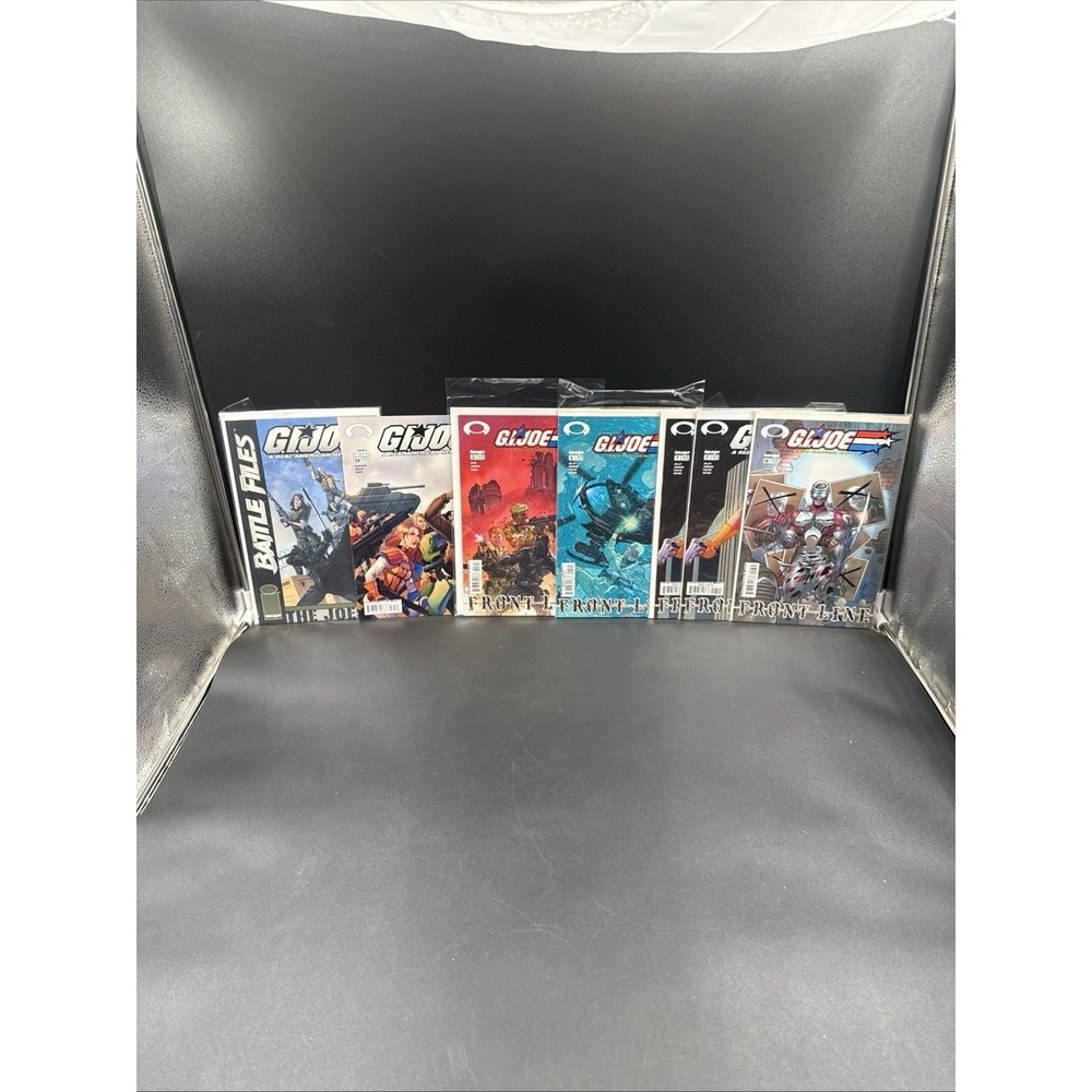 G.I. Joe Real American Hero #24; The Joes 1/3; Front Line 3, 5, 7, 7, 16